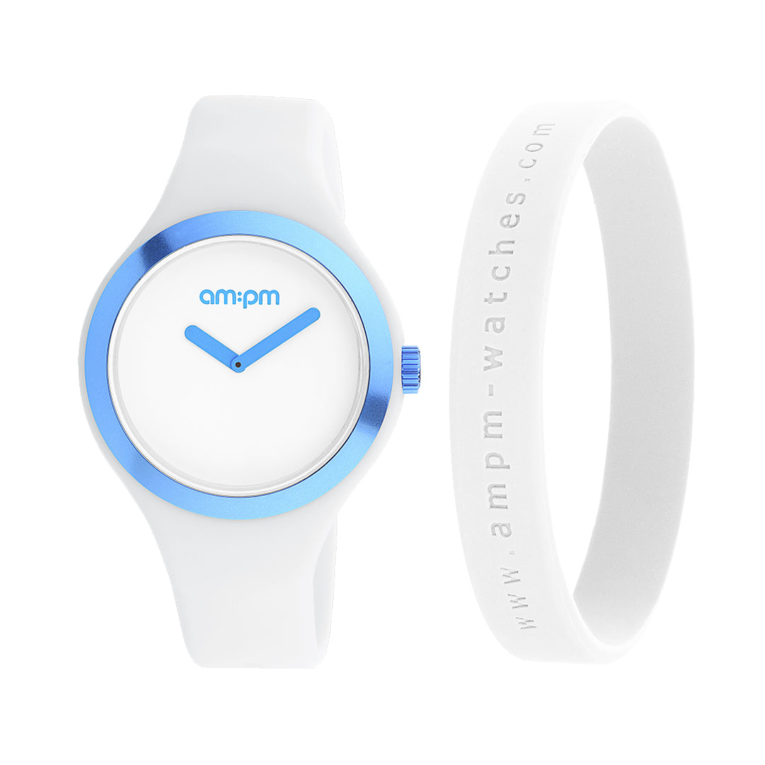 Reloj AM:PM Minimalista y Pulsera AM03PMU370