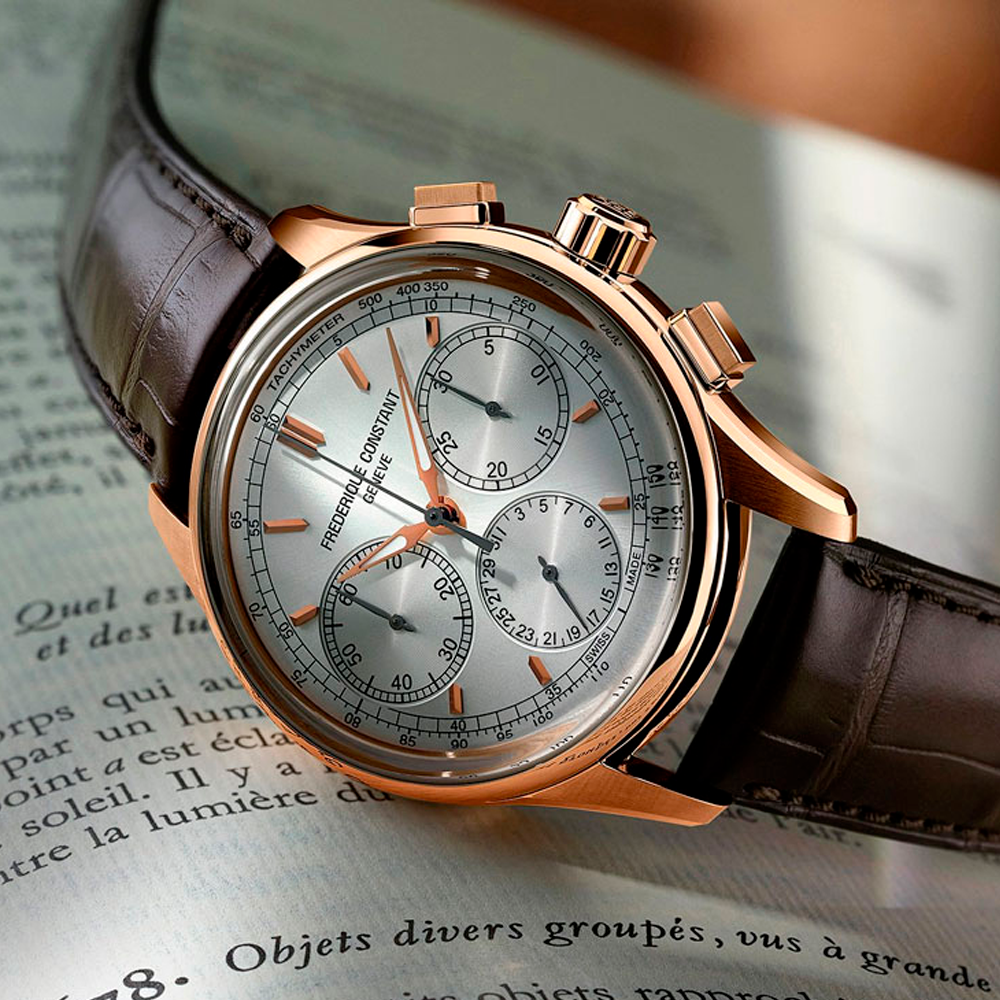 Reloj Frederique Constant Flyback Masculino FC-760V4H4