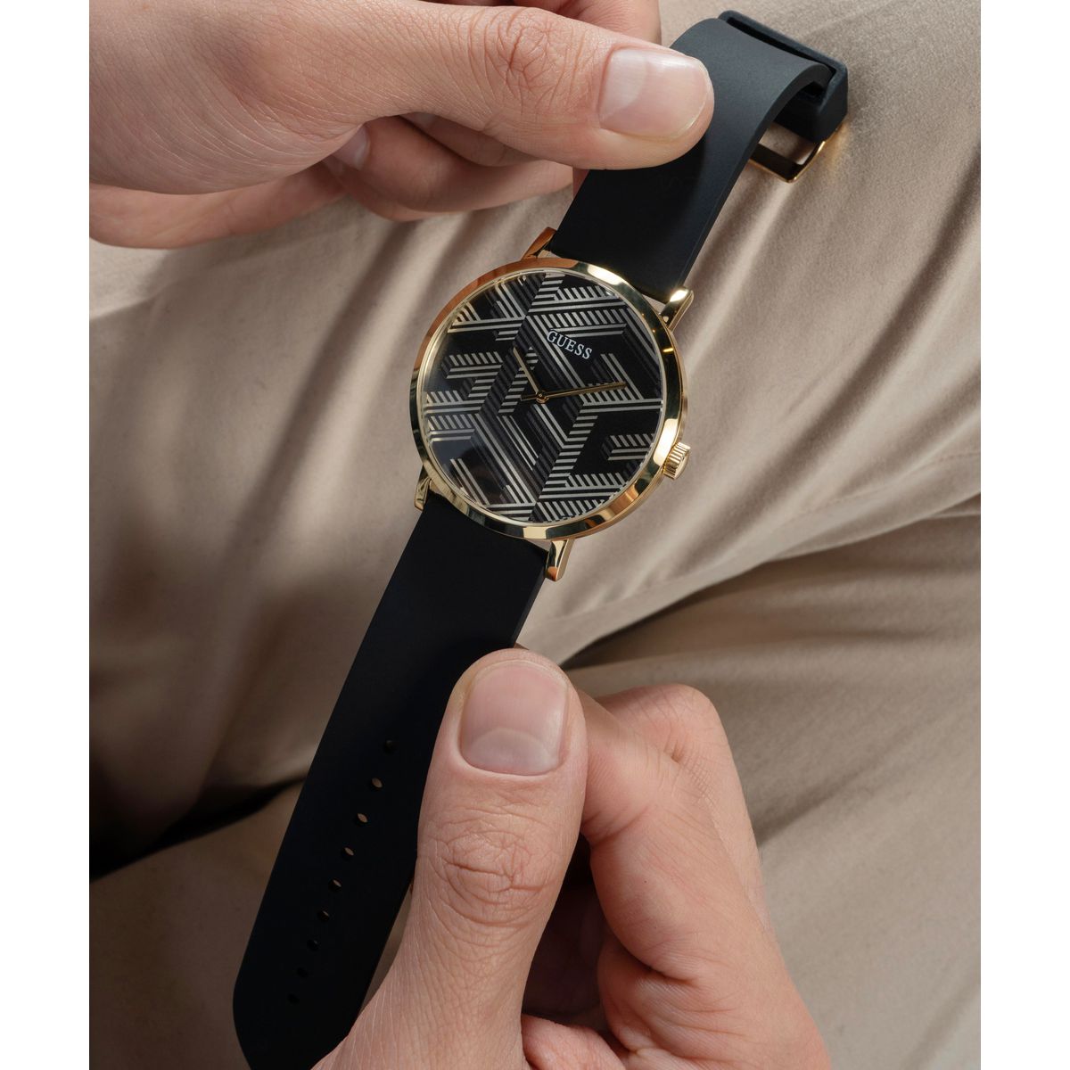 Reloj Guess Bossed Masculino GW0625G2