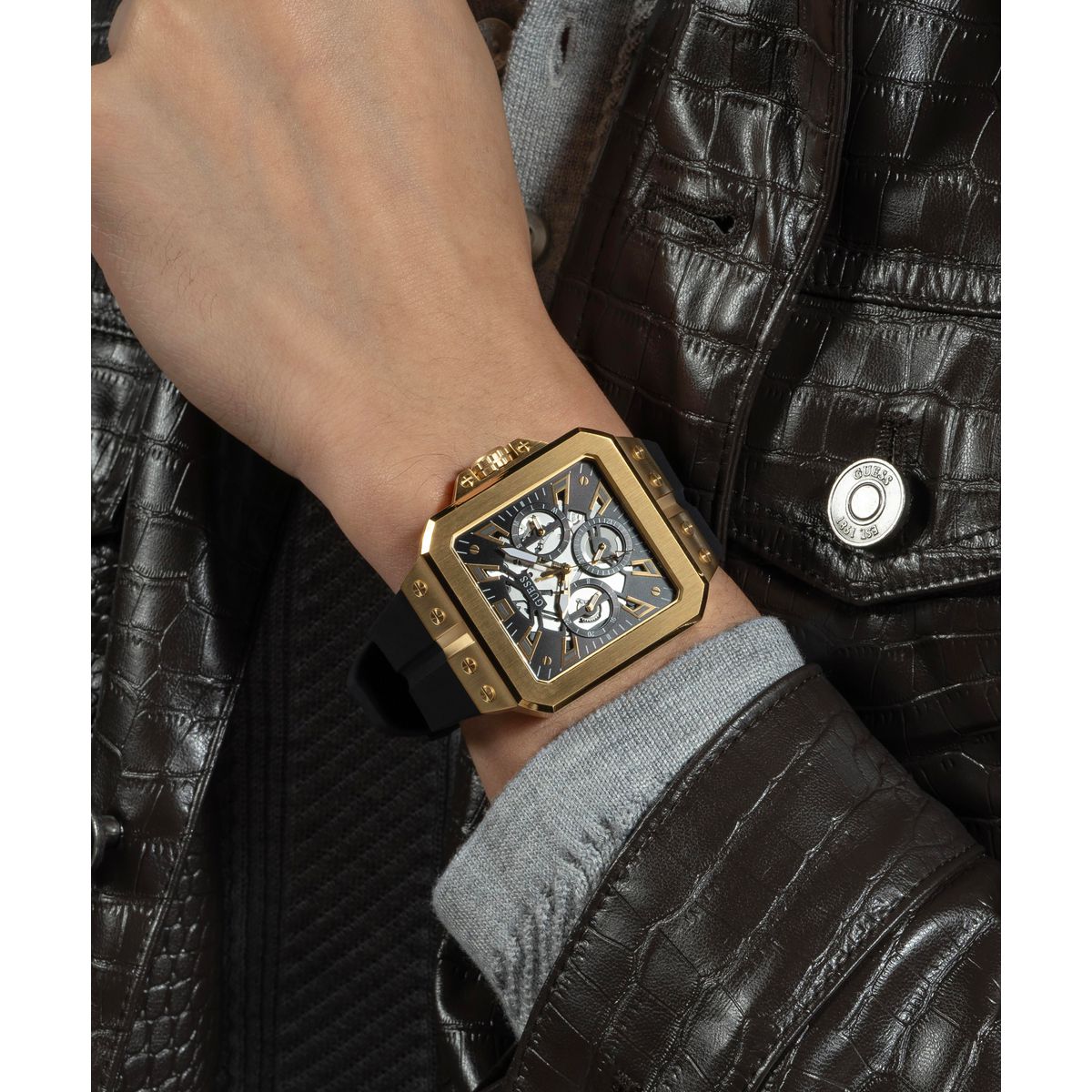 Reloj Guess Leo Masculino GW0637G2