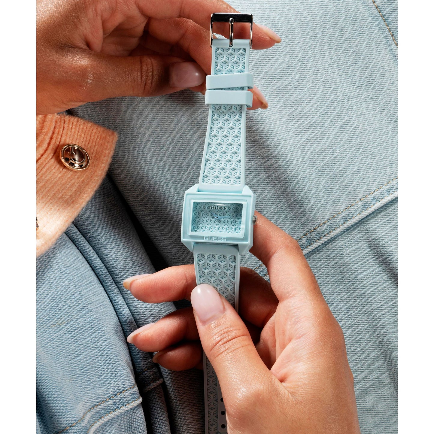 Reloj Guess Blue Femenino GW0677L3