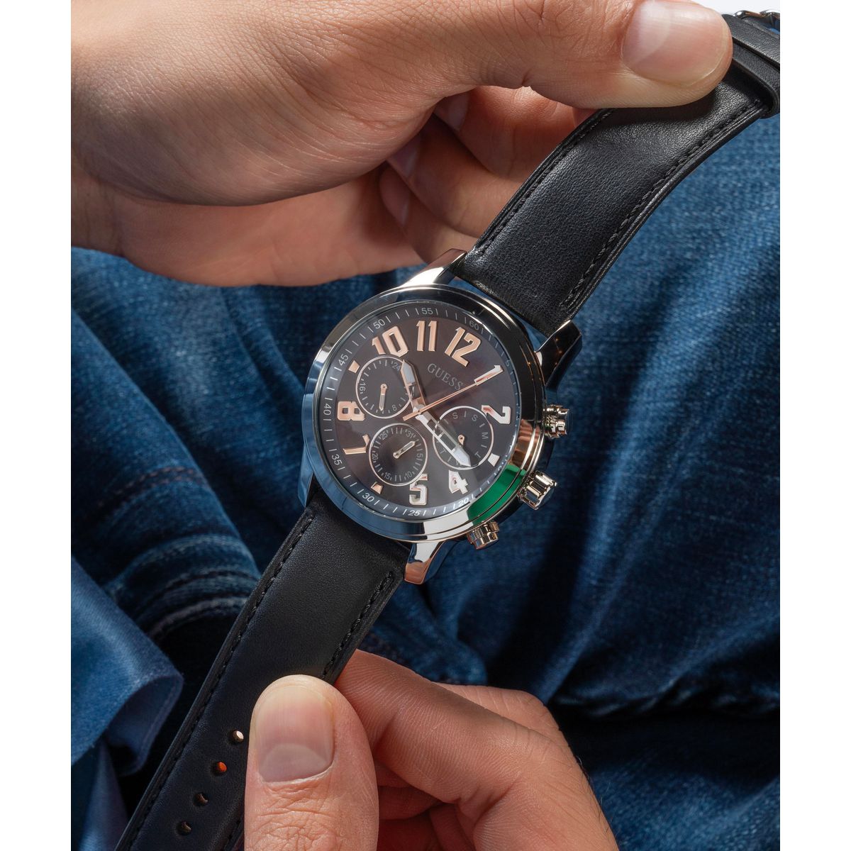 Reloj Guess Multifunción Masculino GW0709G1