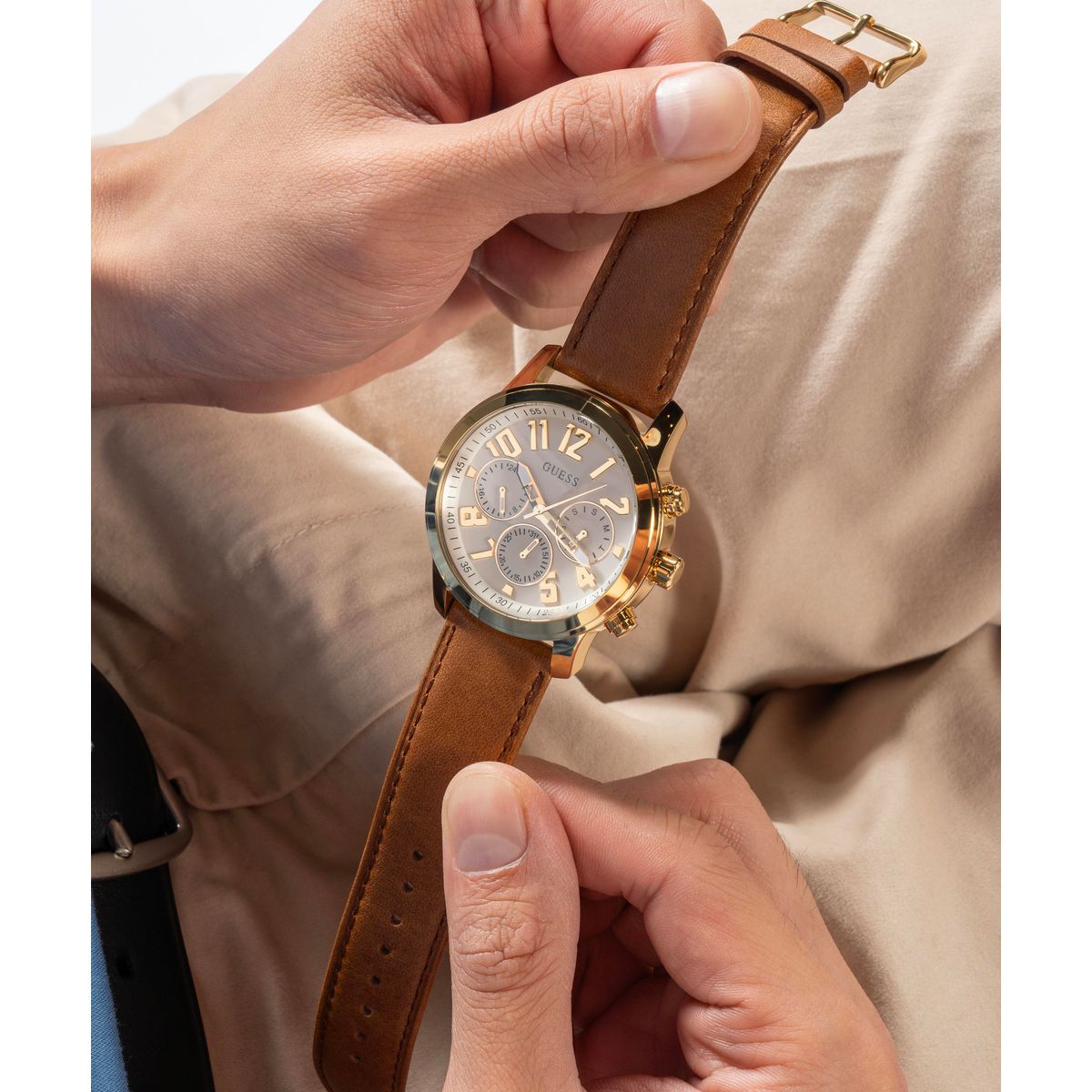 Reloj Guess Multifunción Masculino GW0709G2