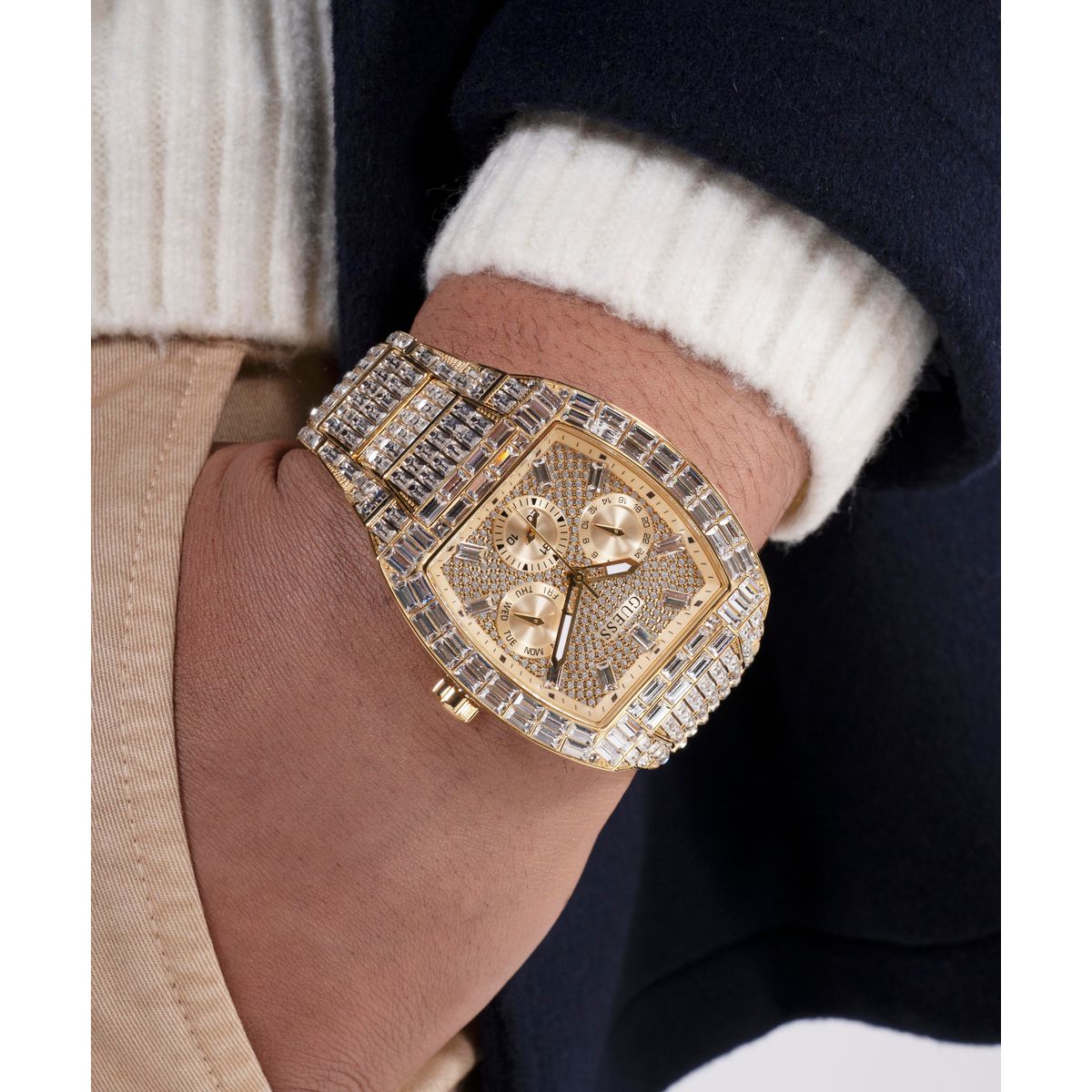 Reloj Guess Iconic 40th  Phoenix Masculino GW0816G2