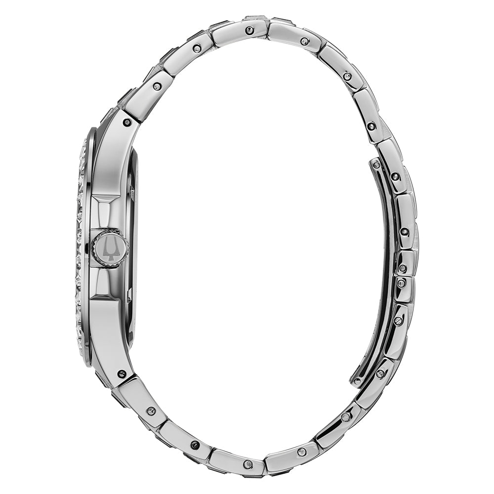 Relógio masculino Bulova Crystal 96A236