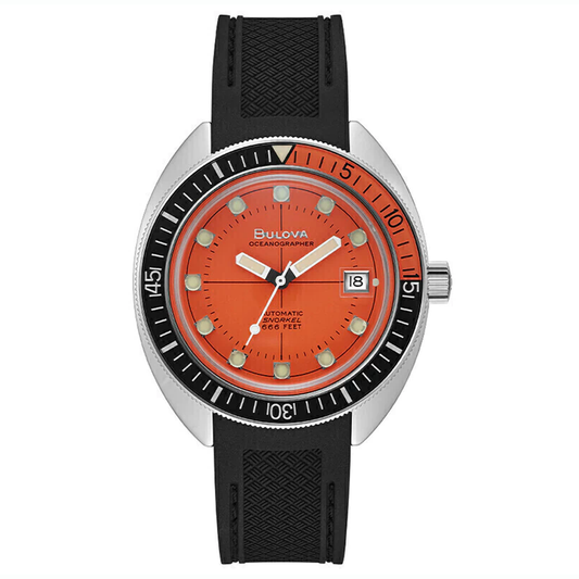 Reloj Bulova Devil Oceanographer Naranja