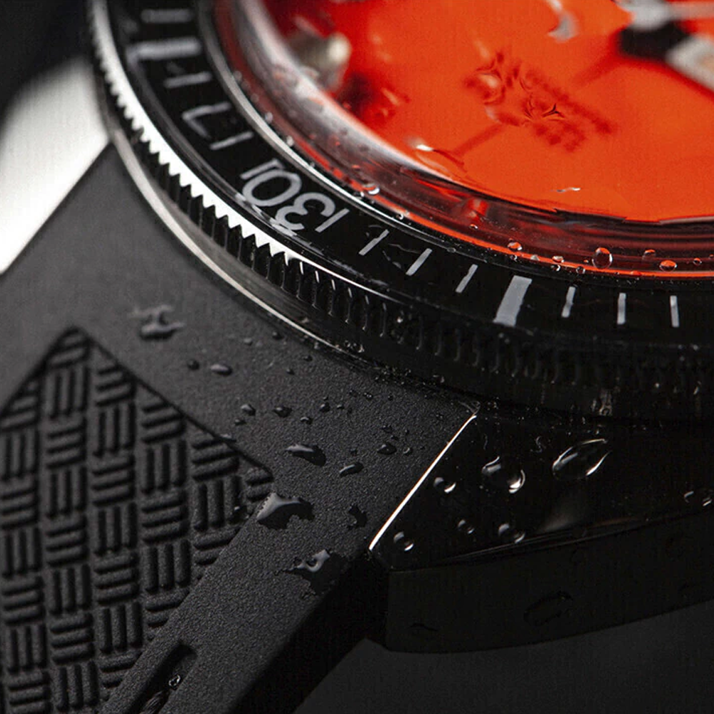 Reloj Bulova Devil Oceanographer Naranja