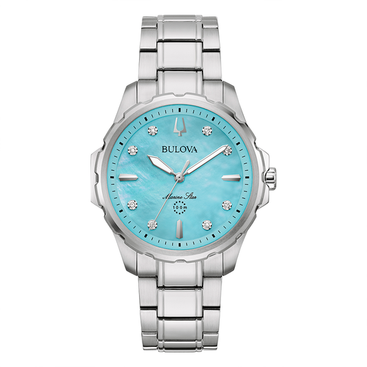 Reloj Bulova Marine Star Ladies Turquesa