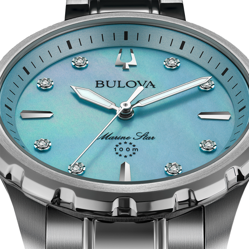 Relógio feminino Bulova Marine Star 96P248
