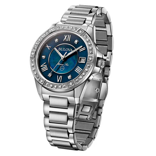 Reloj Bulova Marine Star Acero Inoxidable con Diamante