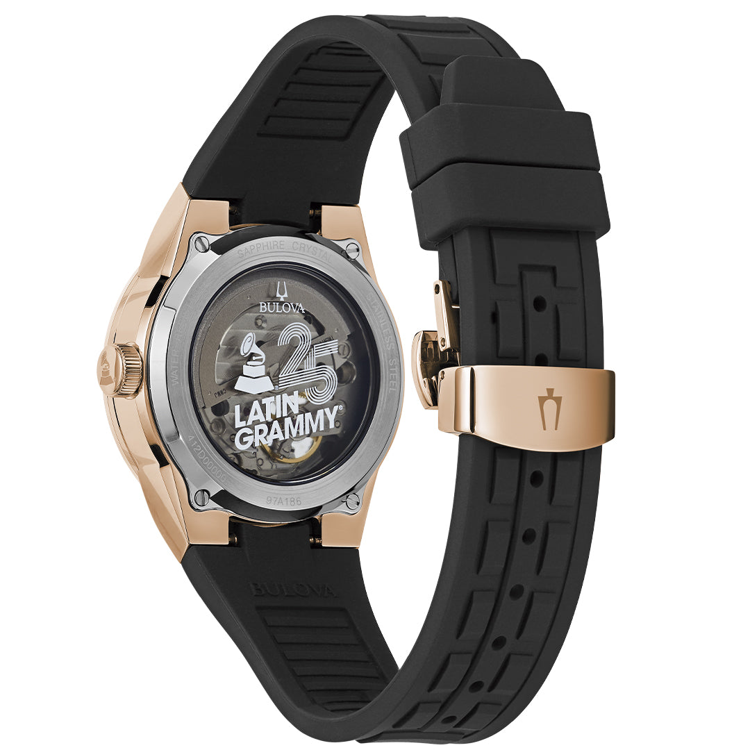 Relógio automático Bulova Latin Grammy 97A186