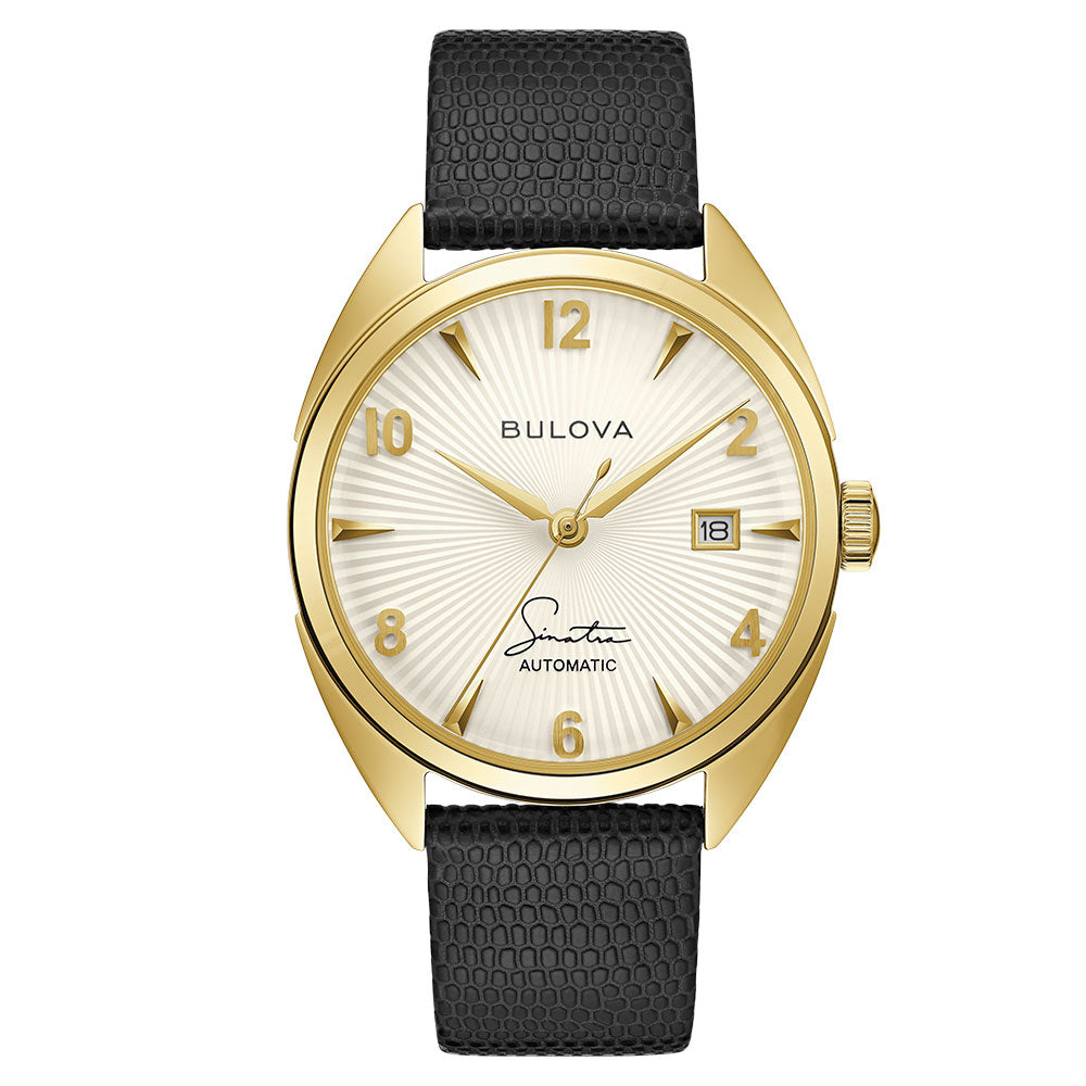 Reloj Bulova Frank Sinatra  Fly to the Moon Dorado