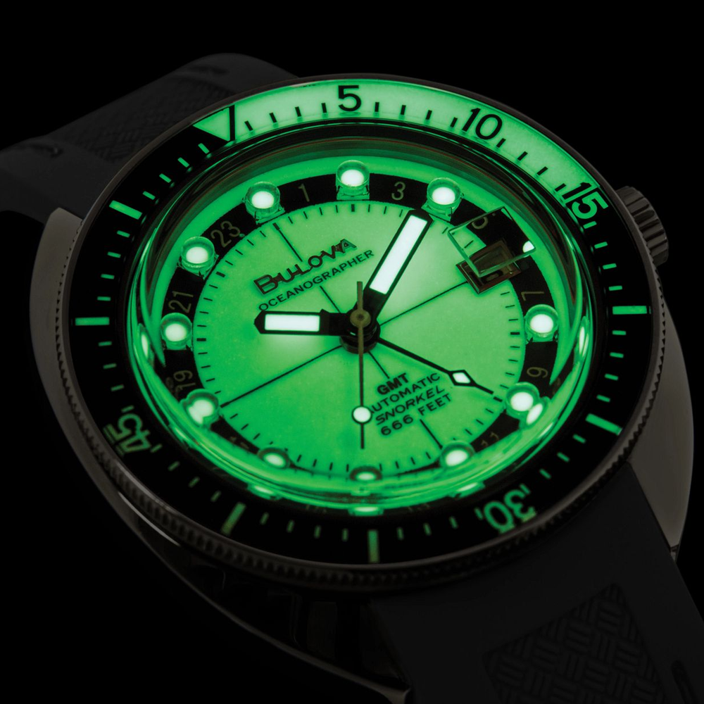 Reloj Bulova GMT Masculina 98B407
