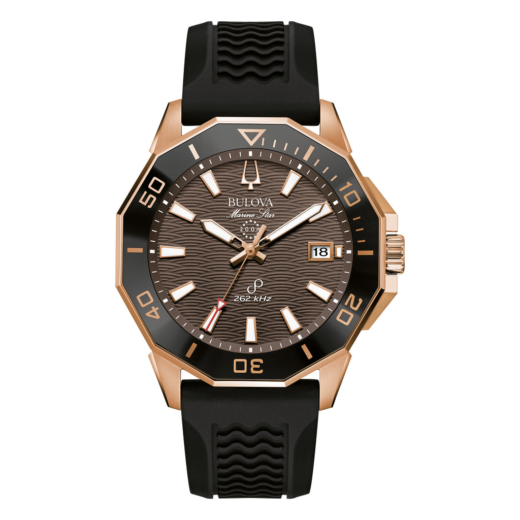 Relógio masculino Bulova Marine Star 98B421