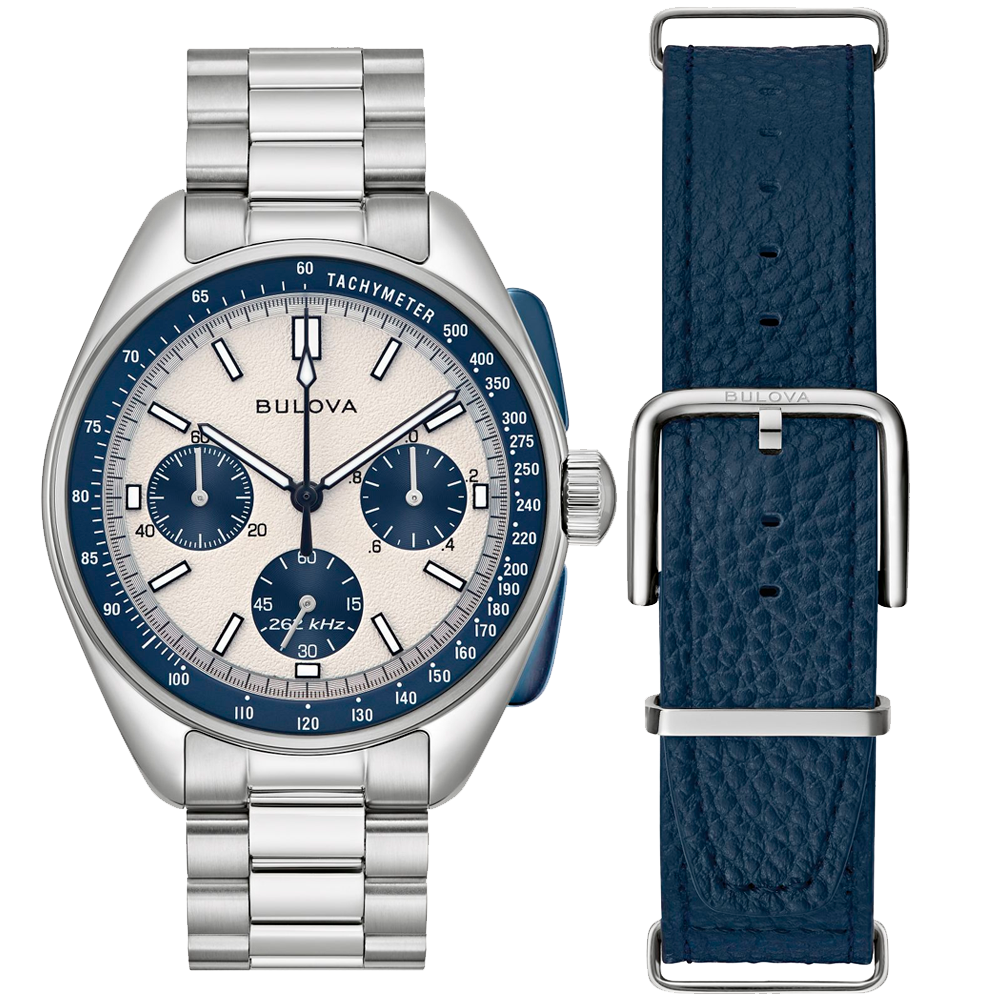 Bulova Lunar Pilot Chronograph Watch 98K112