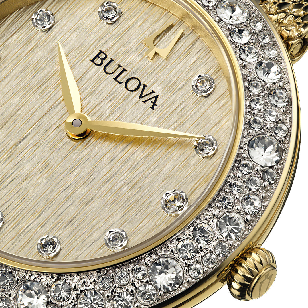 Bulova Crystal Watch 98L321