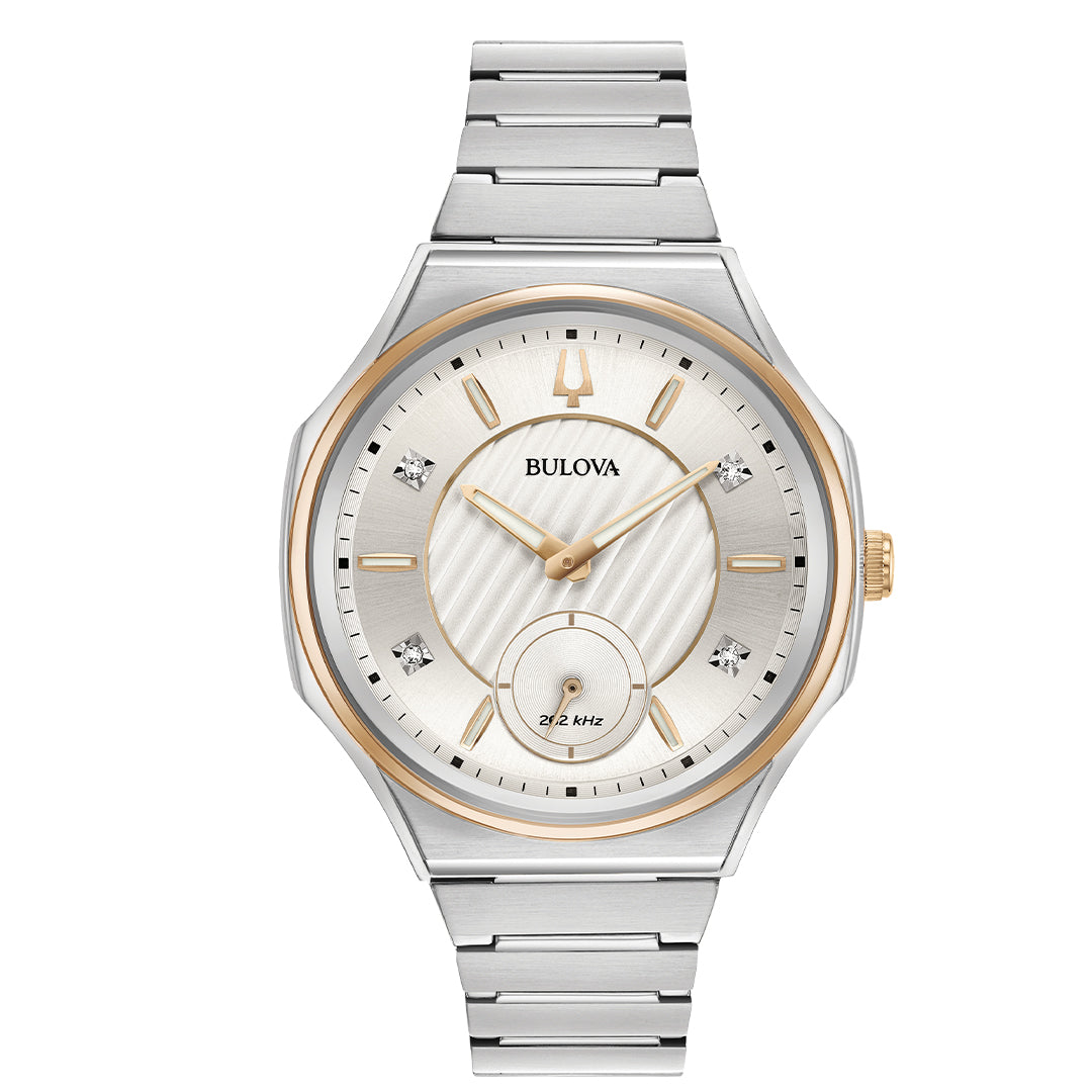 Relógio feminino Bulova Curv 98P182