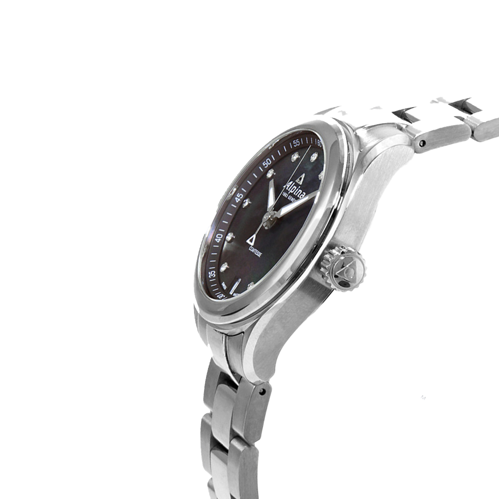 Relógio feminino Alpina AL-240MPBD2C6B