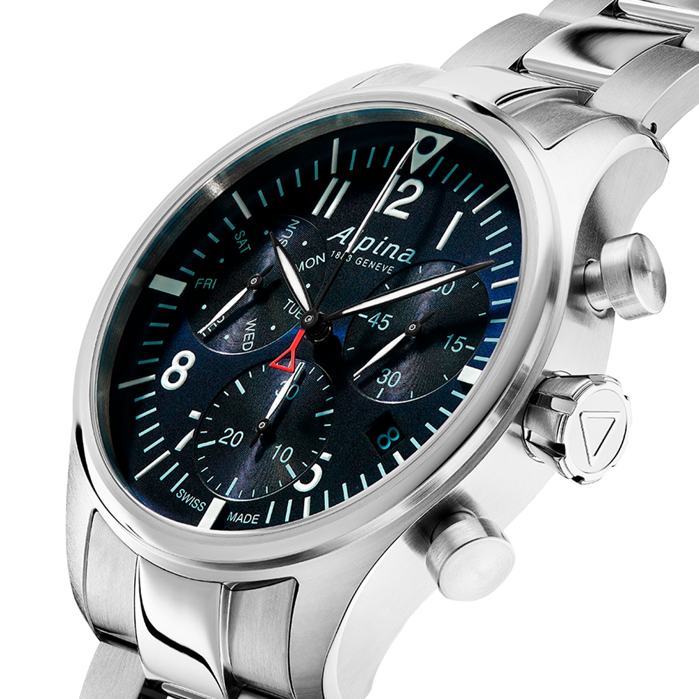 Reloj Alpina Startime Pilot Chrono Cuarzo