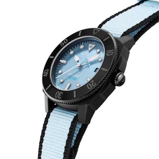 Reloj Alpina Seastrong Diver AL-525LMPLNB3VG rPET