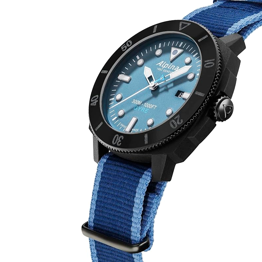Alpina Seastrong Diver Gyre Automatic Watch AL-525LNB4VG6