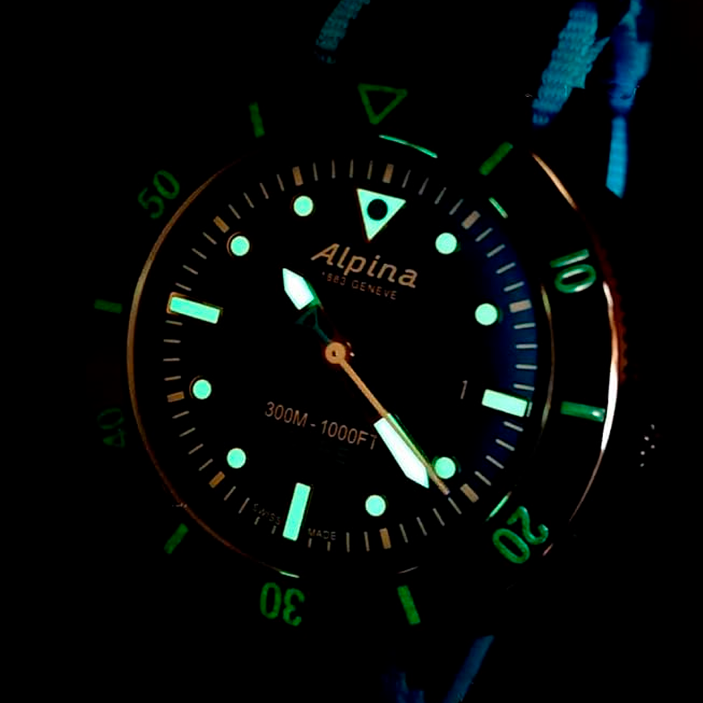 Reloj Alpina Seastrong Diver Gyre Automático