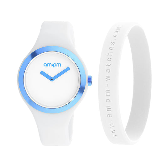 Reloj AM:PM Minimalista y Pulsera AM03PMU370