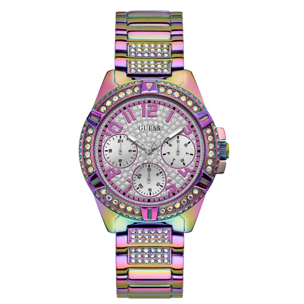 Reloj Guess Lady Frontier Tornasolado Fondo Claro