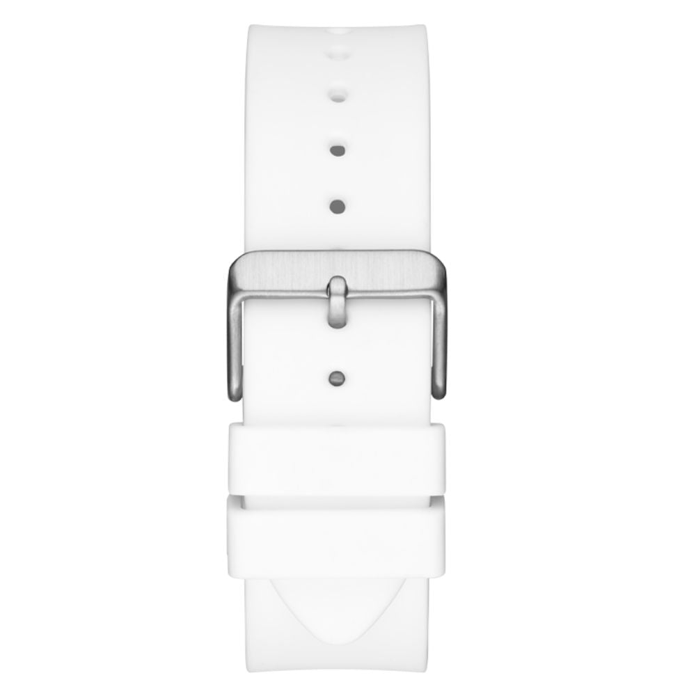 Reloj Guess Phoenix Policarbonato con Correa Blanca