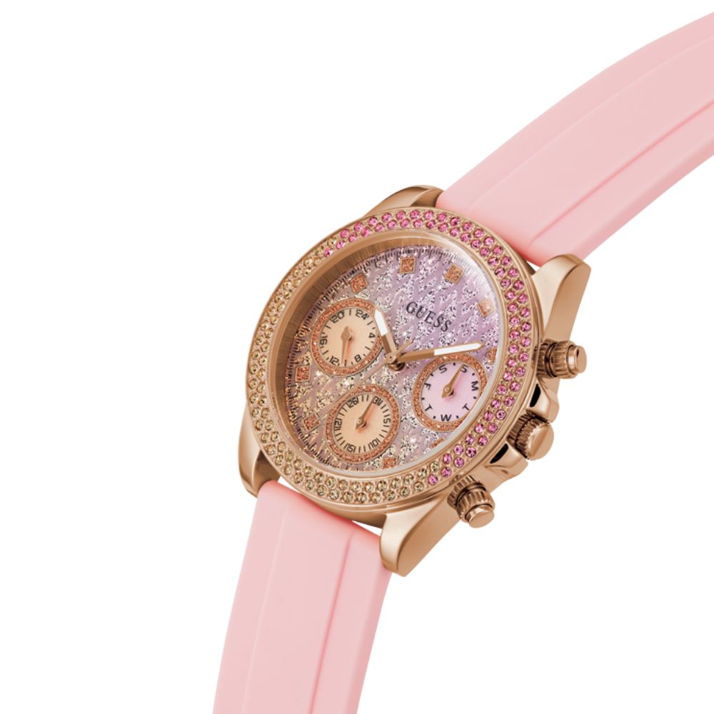 Reloj Guess Sparkling Correa Rosada