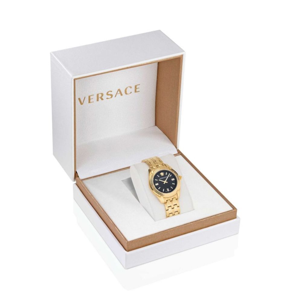 ReloJ Versace Dial Black Greca Time Lady