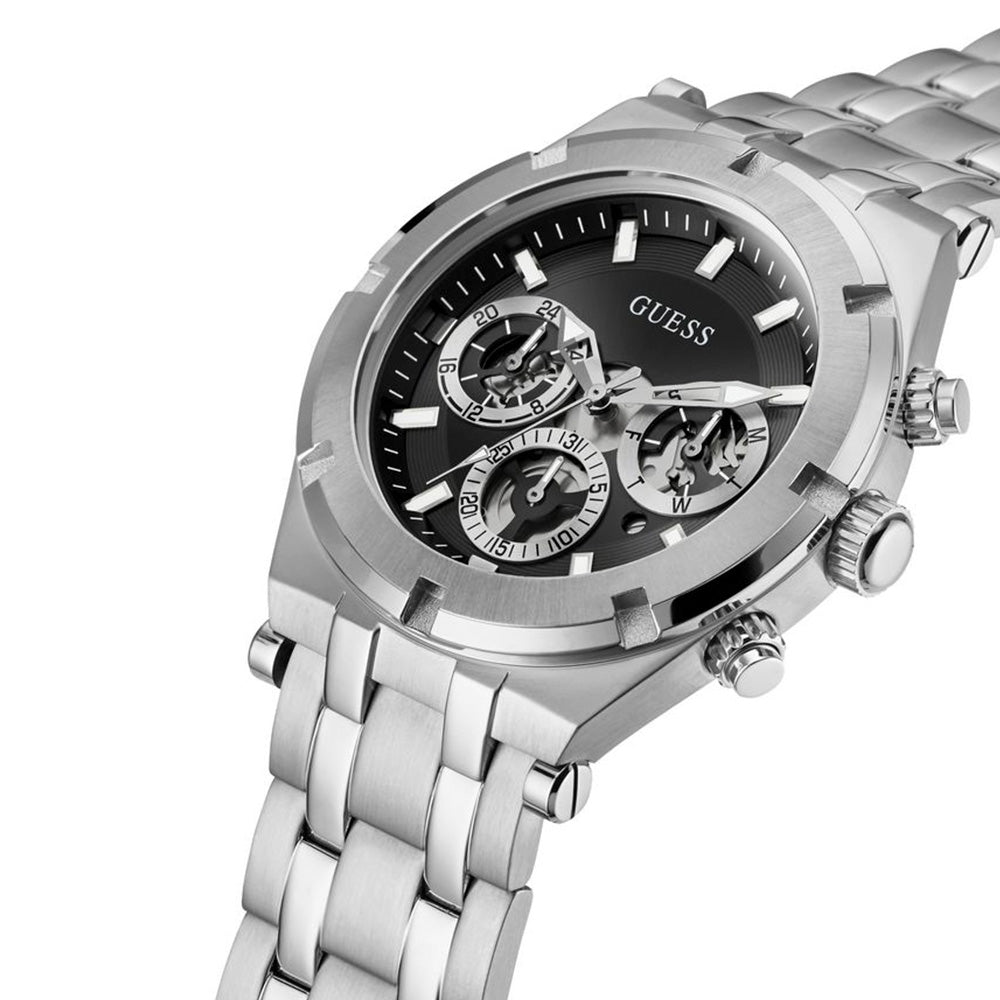 Reloj Guess Continental Silver Sport