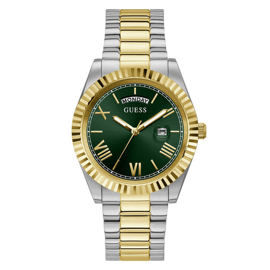 Reloj Guess Connoisseur Men's Bicolor Esfera Verde