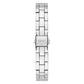 Reloj Guess Analogico Brillante para Mujer Plateado