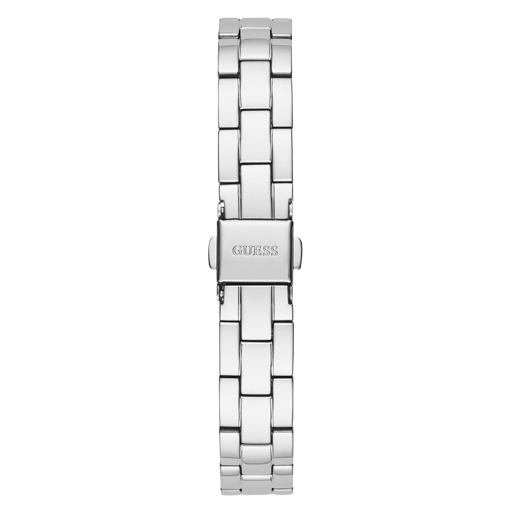 Reloj Guess Analogico Brillante para Mujer Plateado