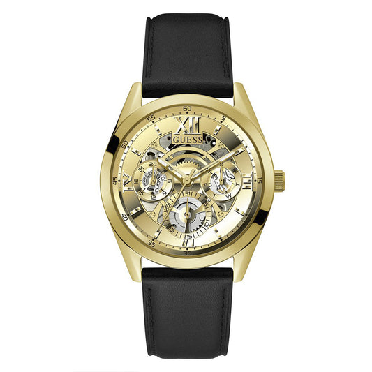 Reloj Guess Tailor Multifunción Dorado/Negro