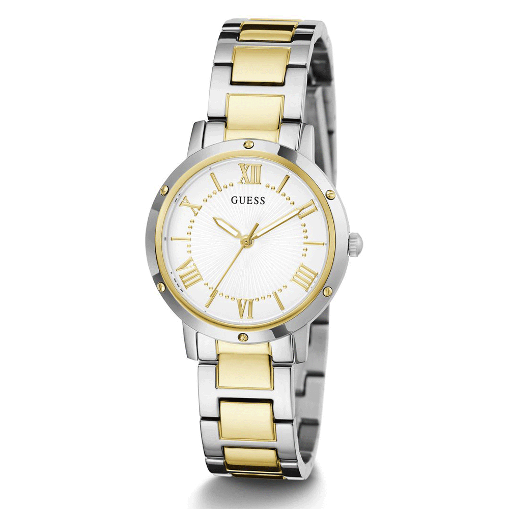 Reloj Guess Dawn Bicolor Dorado/ Plateado Dama