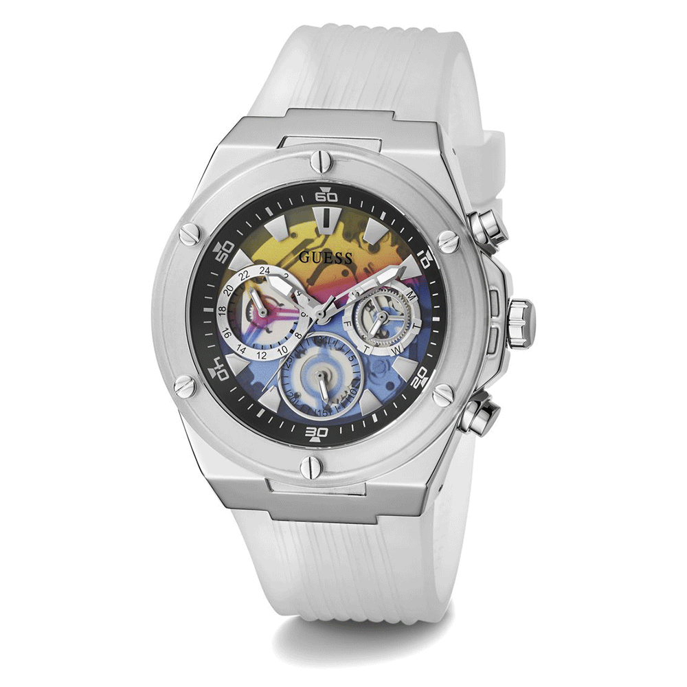 Reloj Guess Poseidón Blanco