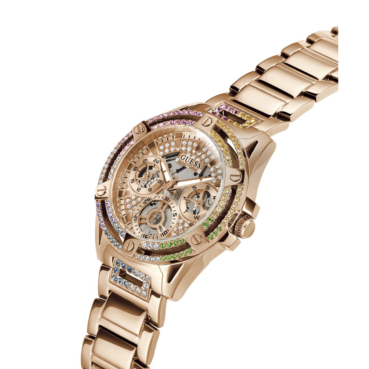 Reloj Guess Reina Oro  Rosa GW0464L5