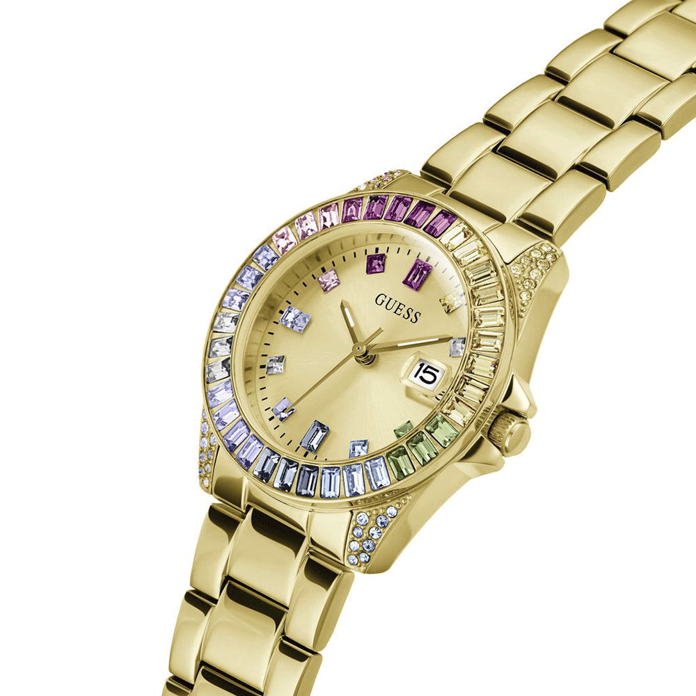 Reloj Guess Opaline Dorado Multicolor