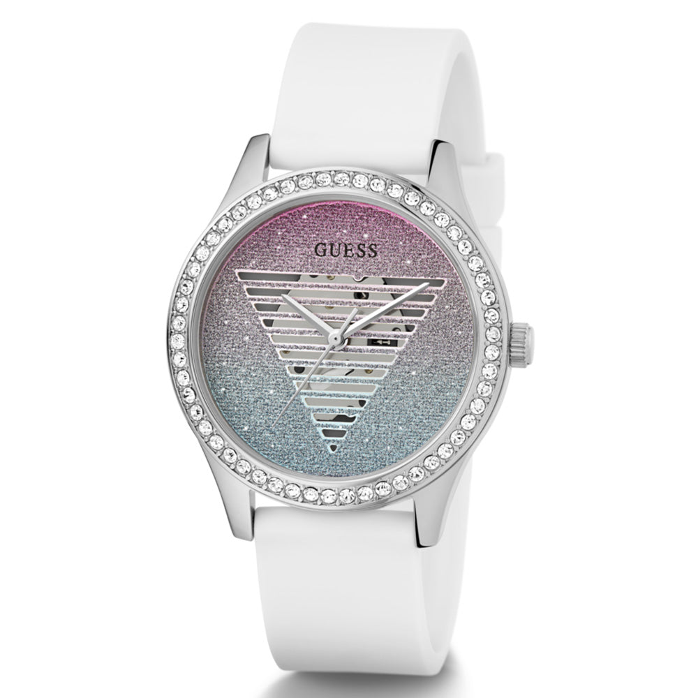 Reloj Guess Lady Idol Plateado/Blanco