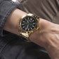 Reloj Guess Crescent Dorado/ Verde