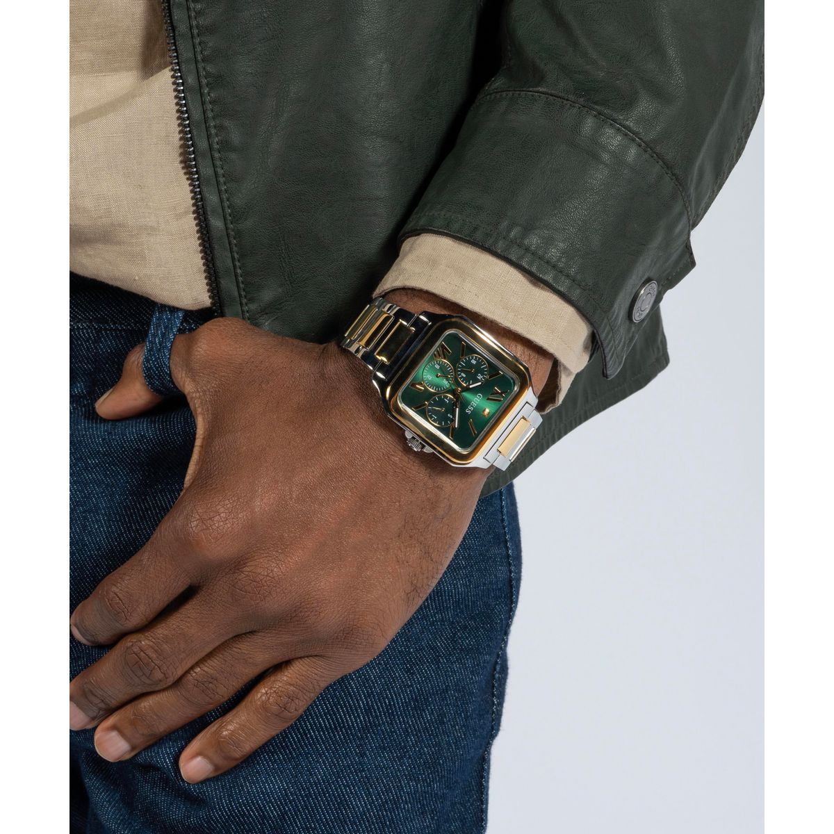 Relógio masculino Guess Square GW0631G1