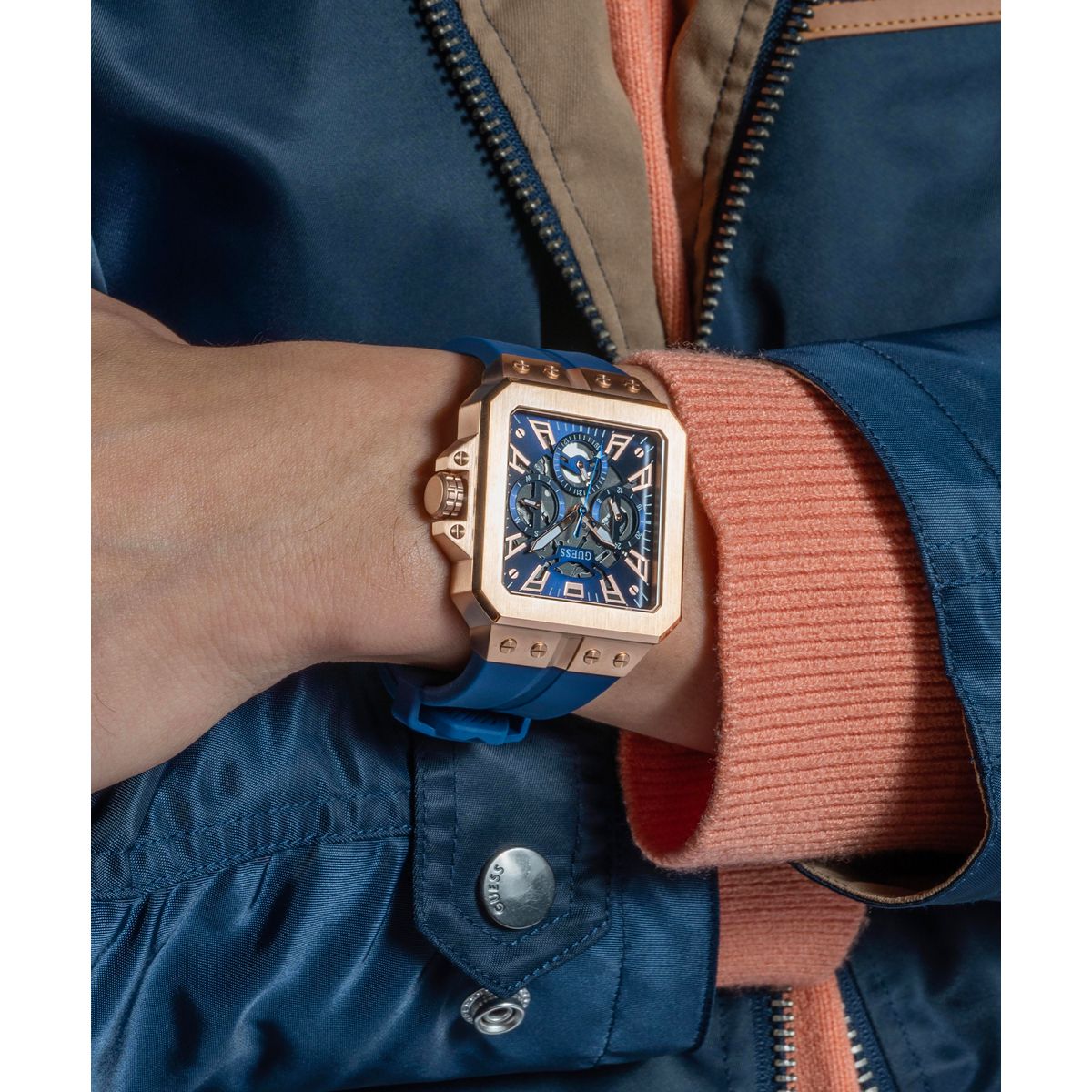 Reloj Guess Leo Masculino GW0637G3