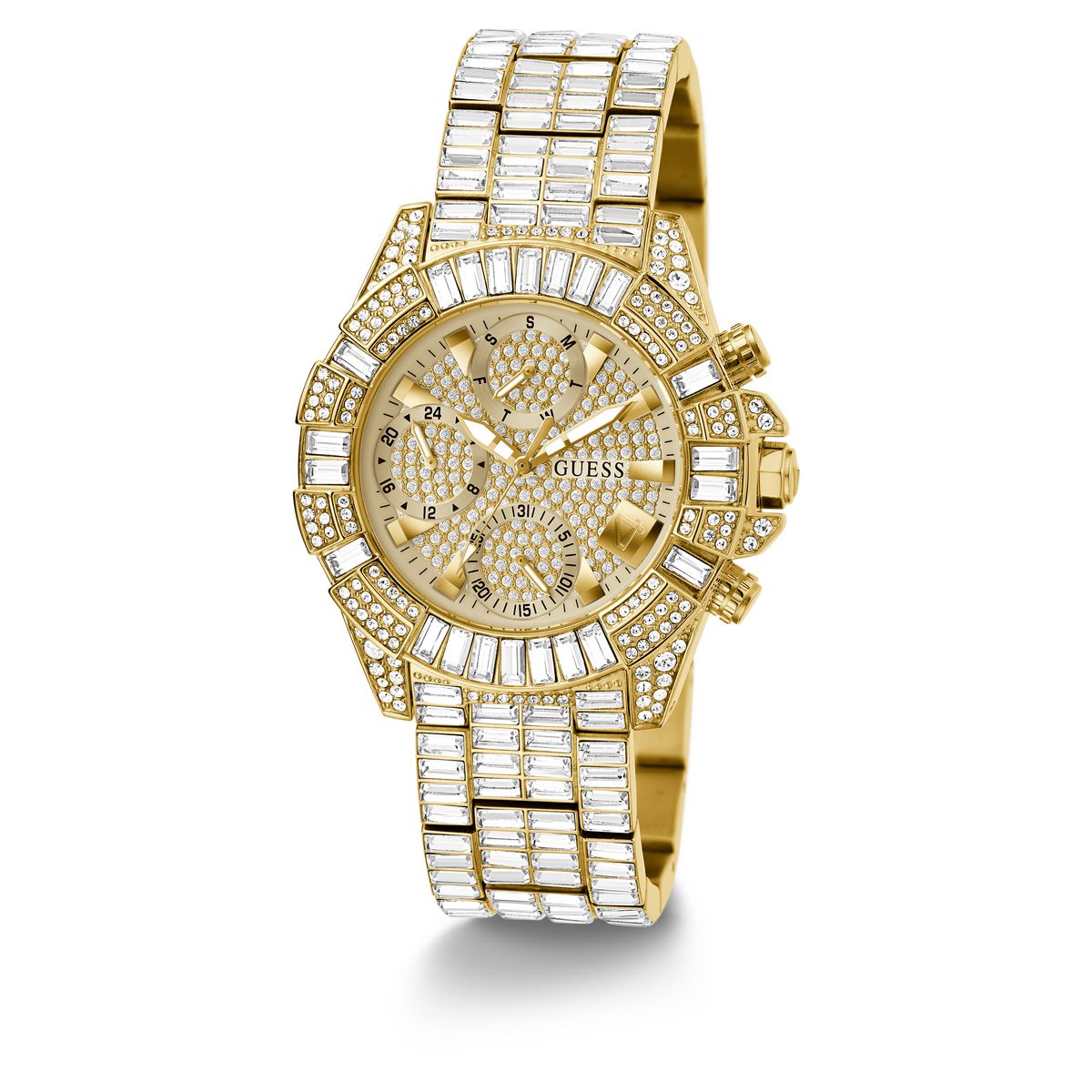 Relógio feminino Guess Iconic 40th GW0812L2