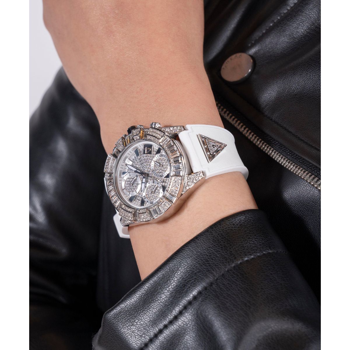 Relógio feminino Guess Iconic 40th GW0814L2