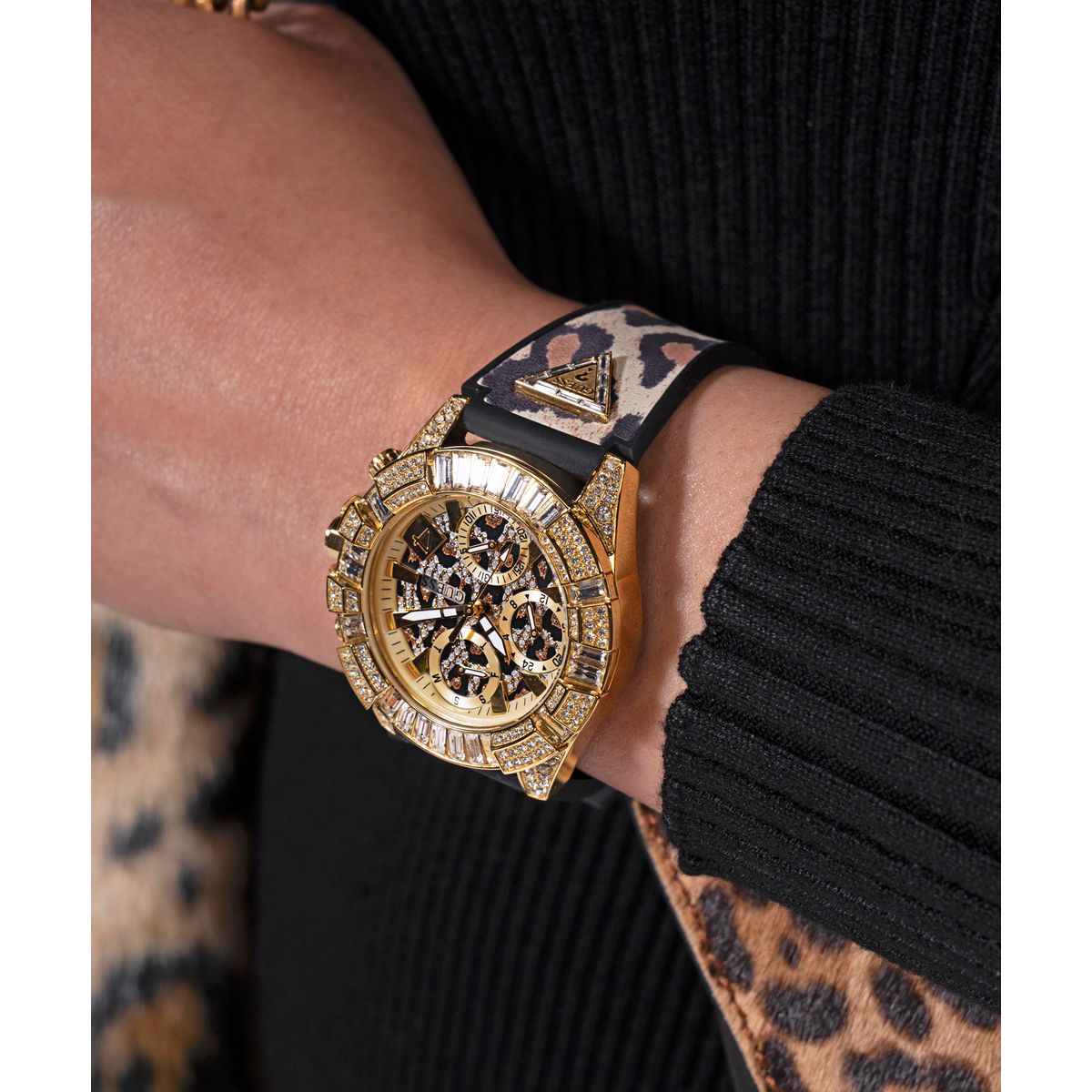 Relógio feminino Guess Iconic de 40º aniversário GW0814L3