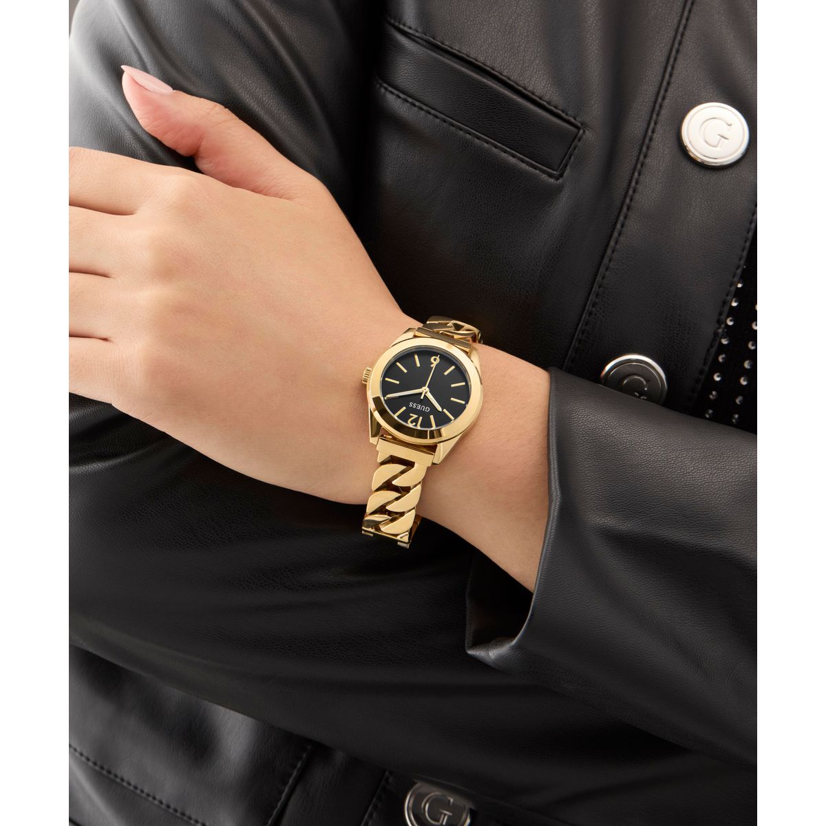 Relógio feminino Guess Box GW0845L2