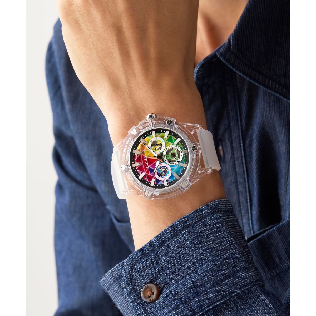 Reloj Guess Masculino LGBT GW0908G3
