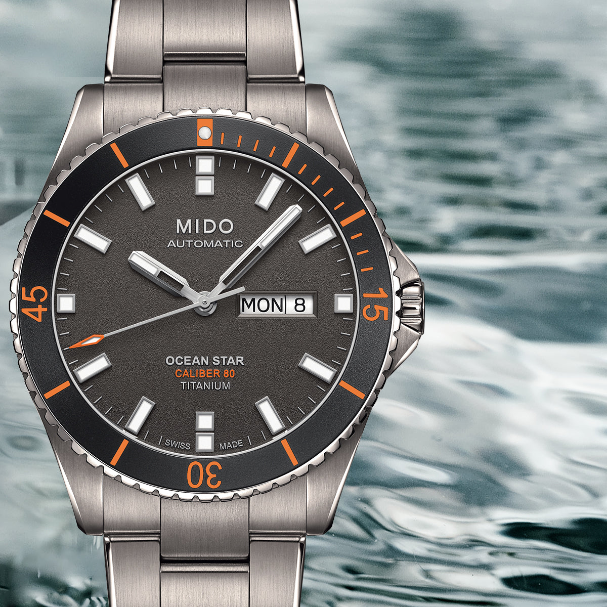 Reloj Mido Captain Masculino M0264304406100